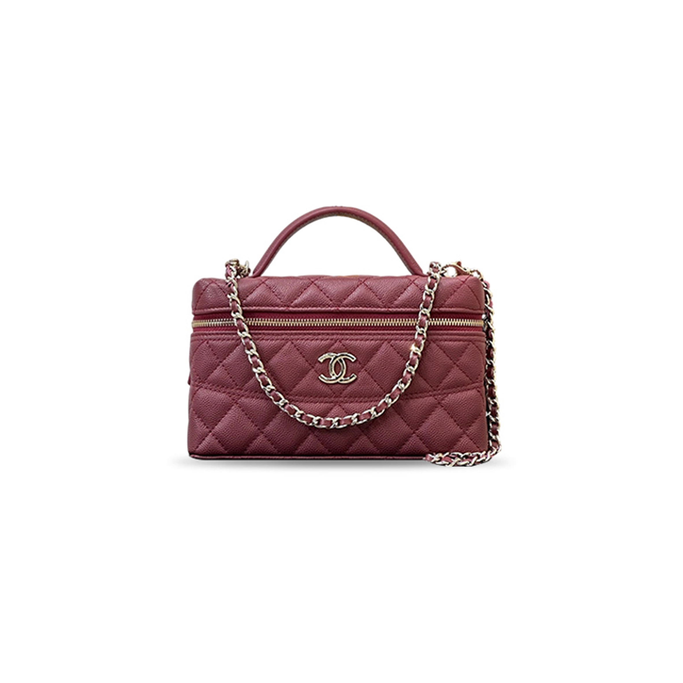 CHANEL LUNCH BOX BAG CHAIN CLUTCH BAG AP4407 (19.5*17*5cm)